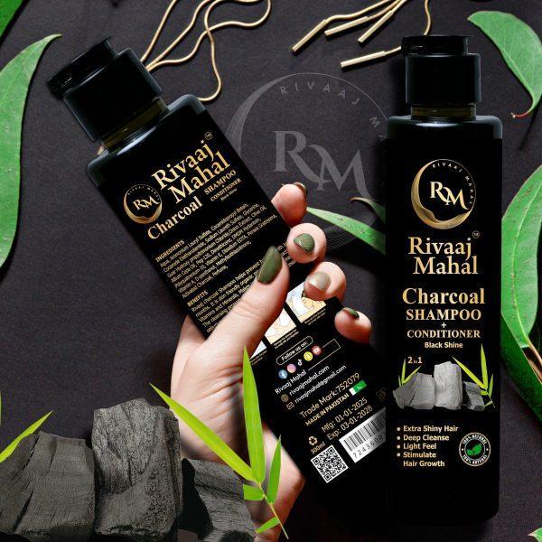 Premium Charcoal Shampoo 200ml