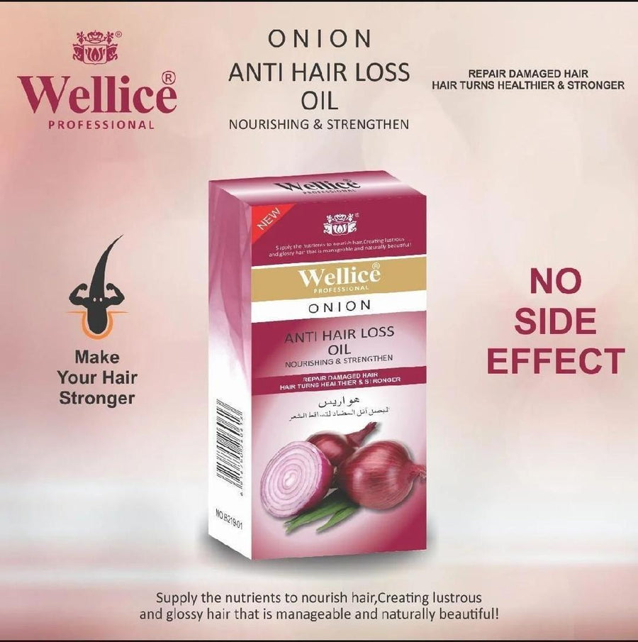 Onion-Based Hair Oil